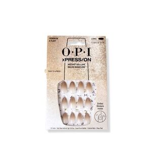 OPI xPRESS/ON Gel-Like Nails in Nude and Gold
